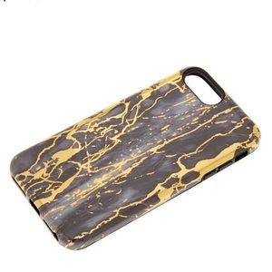 Cracked brown/gold IPHONE 6/7/8 Plus Case